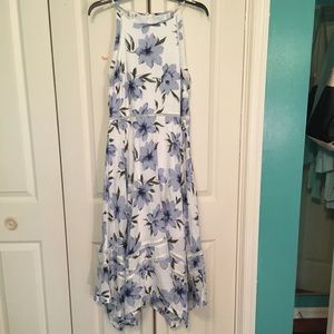 Floral Print Midi Dress